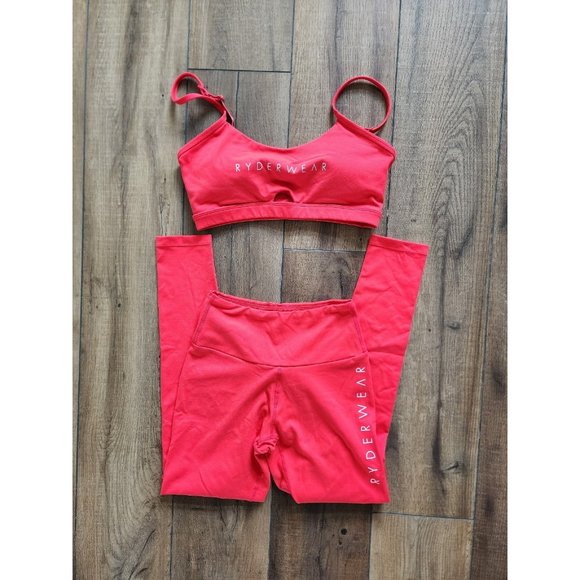 Ryderwear Women's Red Activewear Set - Picture 1 of 12